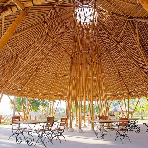 Whales-Waves-Beach-Resort-Restaurant-Sumbawa,-Indonesia-Bamboo-structure-featured